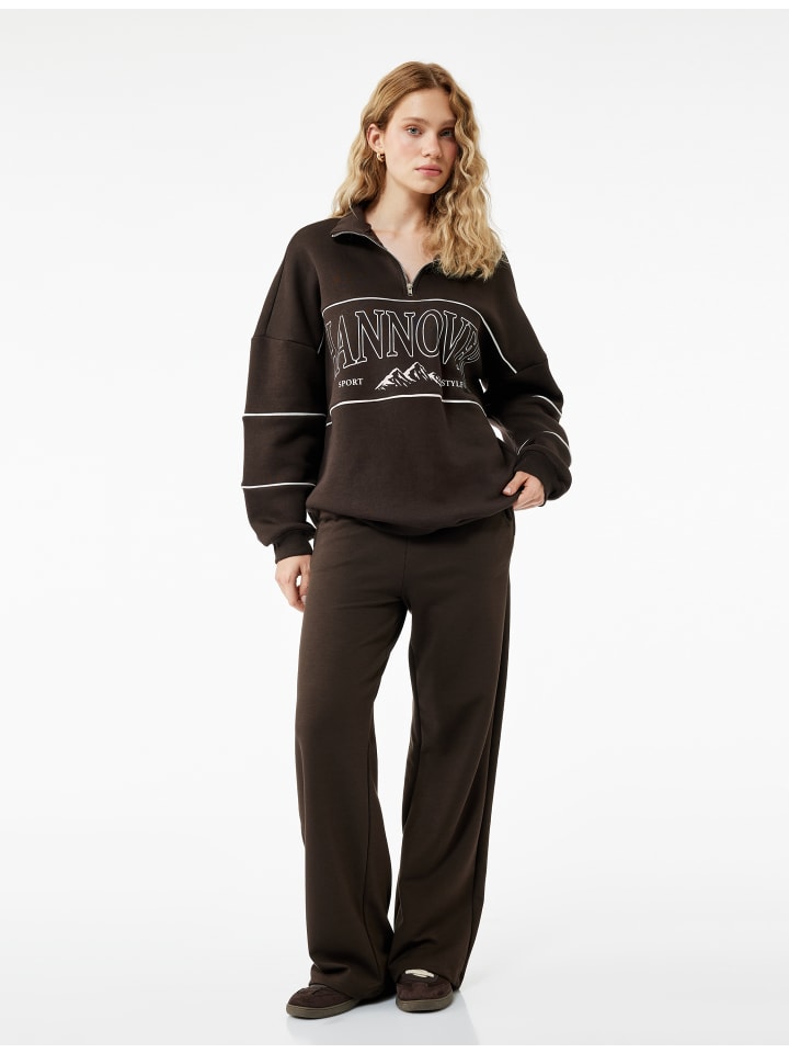 

Брюки коричневого цвета KOTON