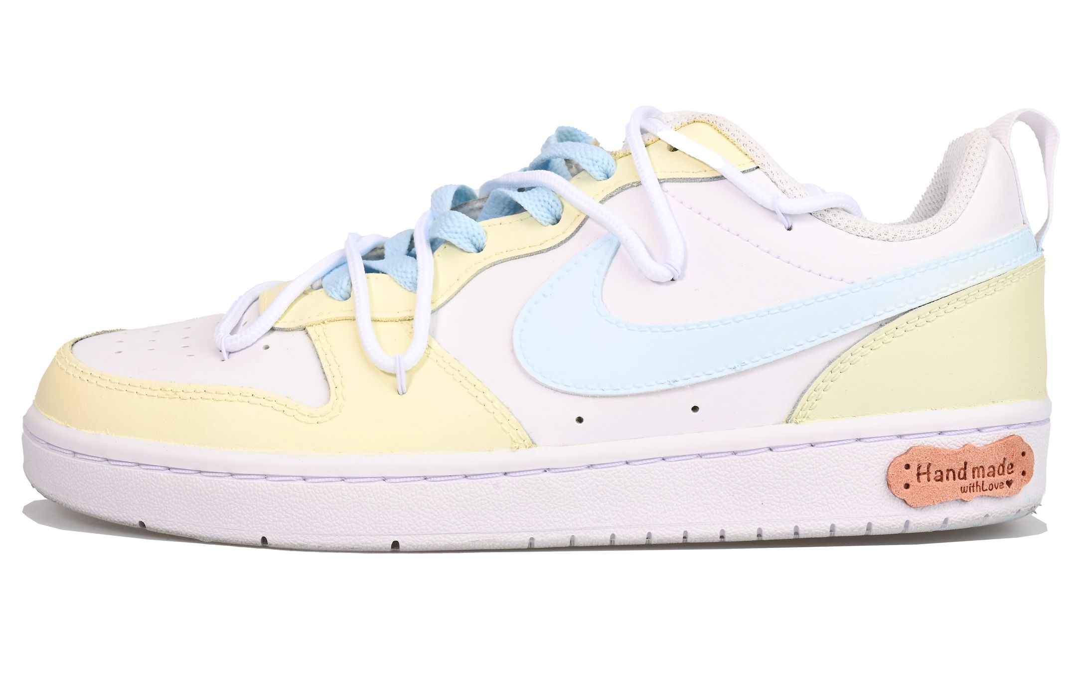 

Кроссовки для скейтбординга Court Borough детские унисекс Nike, желтый