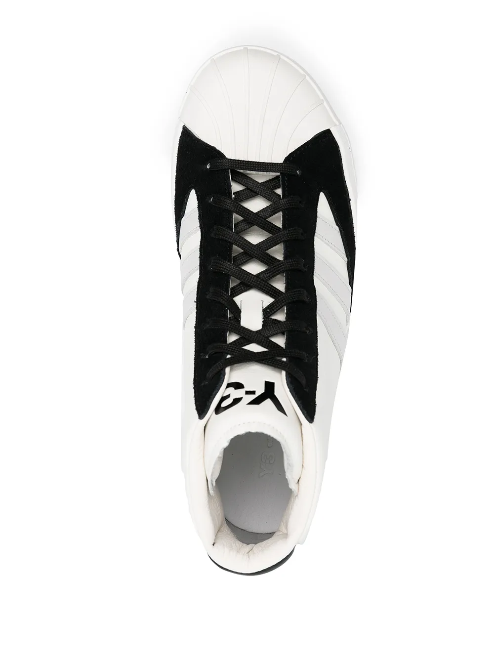 Высокие кеды Yohji Pro Y-3, белый — фото 4
