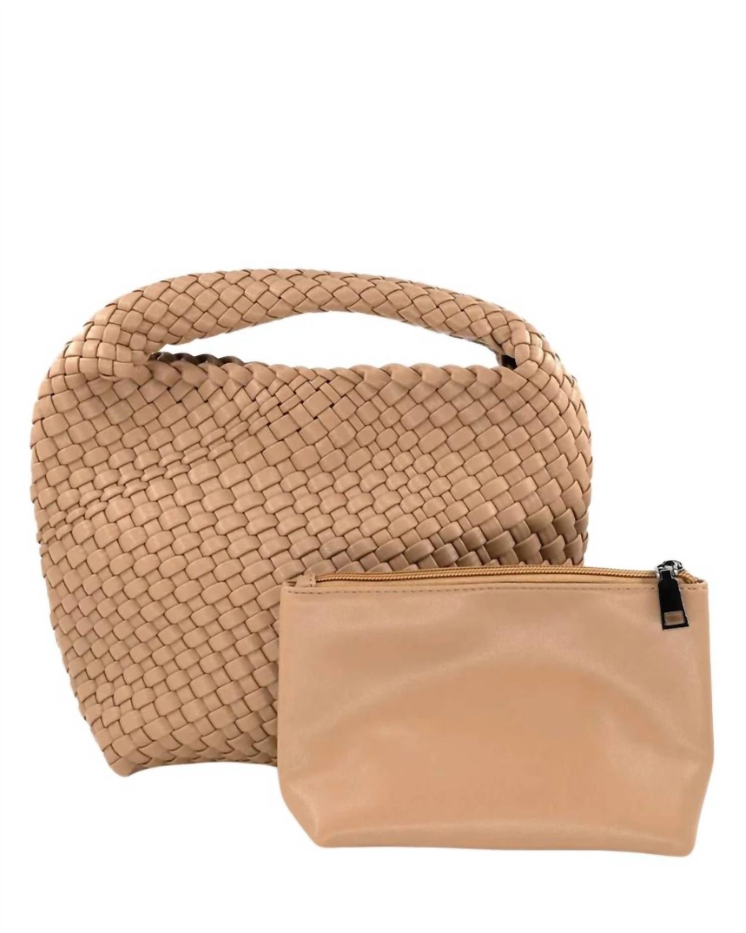 

Женская мини-сумка хобо в кружевном стиле, цвет тау BC Handbags, Taupe