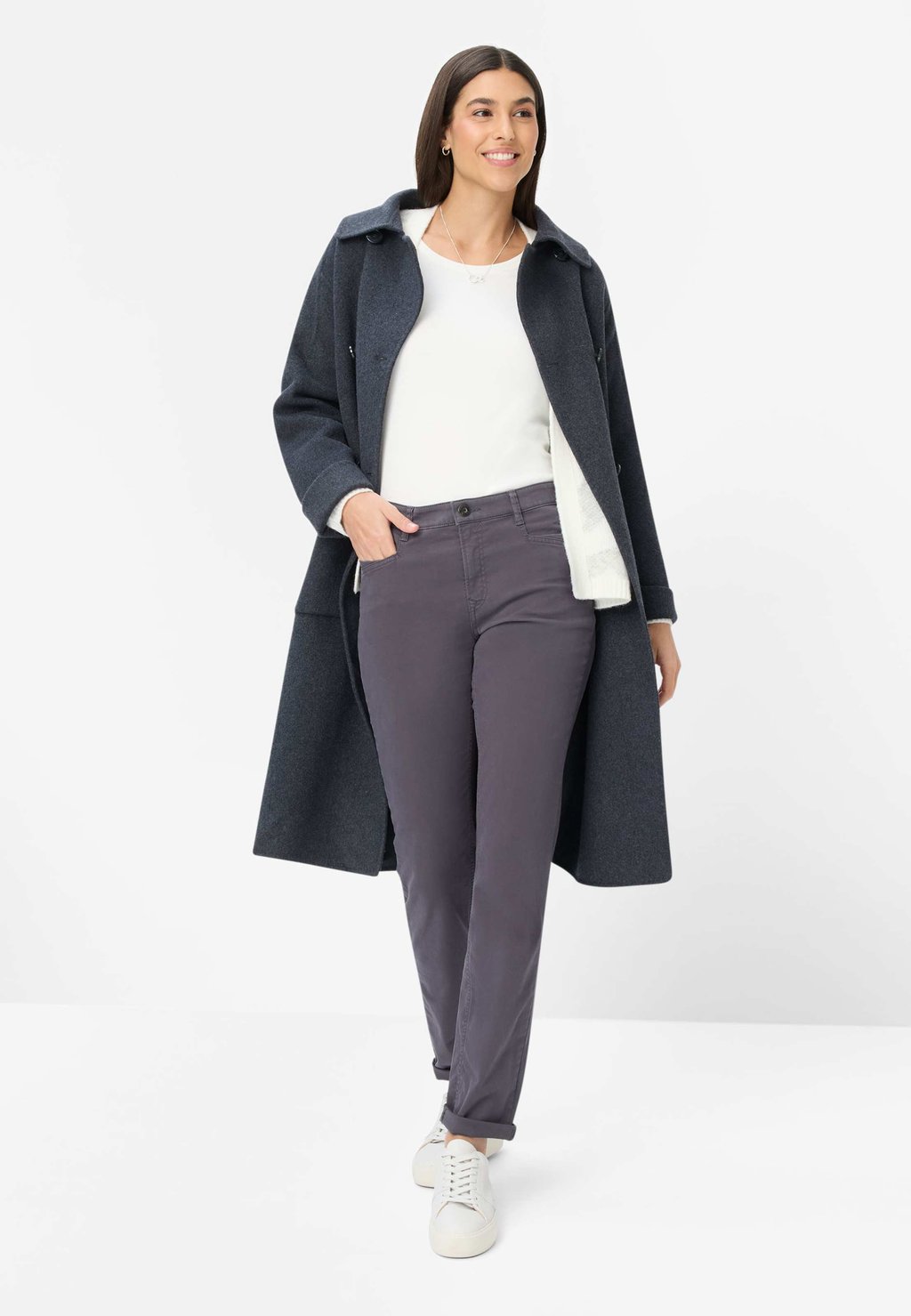 

Брюки STYLE CAROLA BRAX, серый