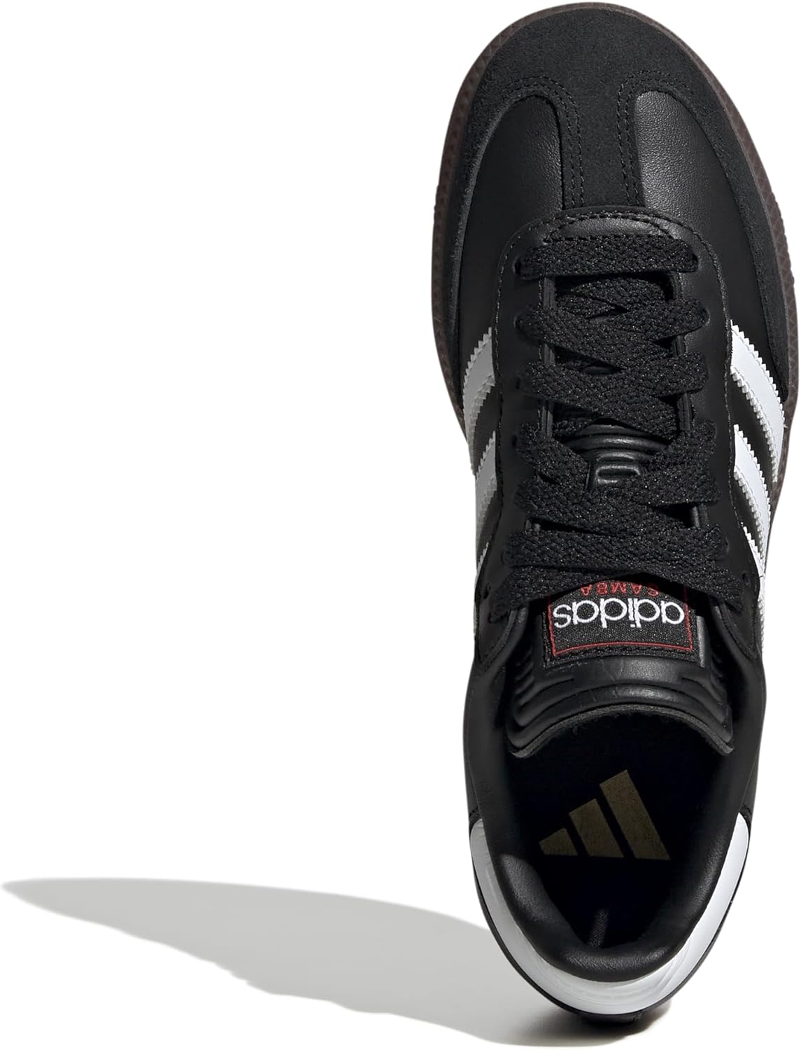 Кроссовки Adidas Samba OG для старших детей, белый/черный — фото 2