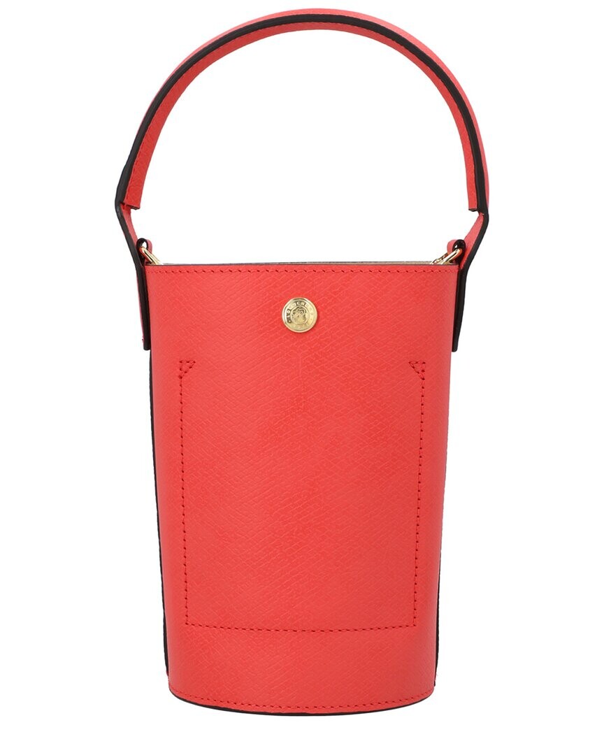 

Кожаная сумка через плечо Longchamp Épure XS, красный