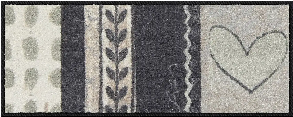 

Коврик Salonloewe, прямоугольный 30х75 см, цвет beige-anthrazit