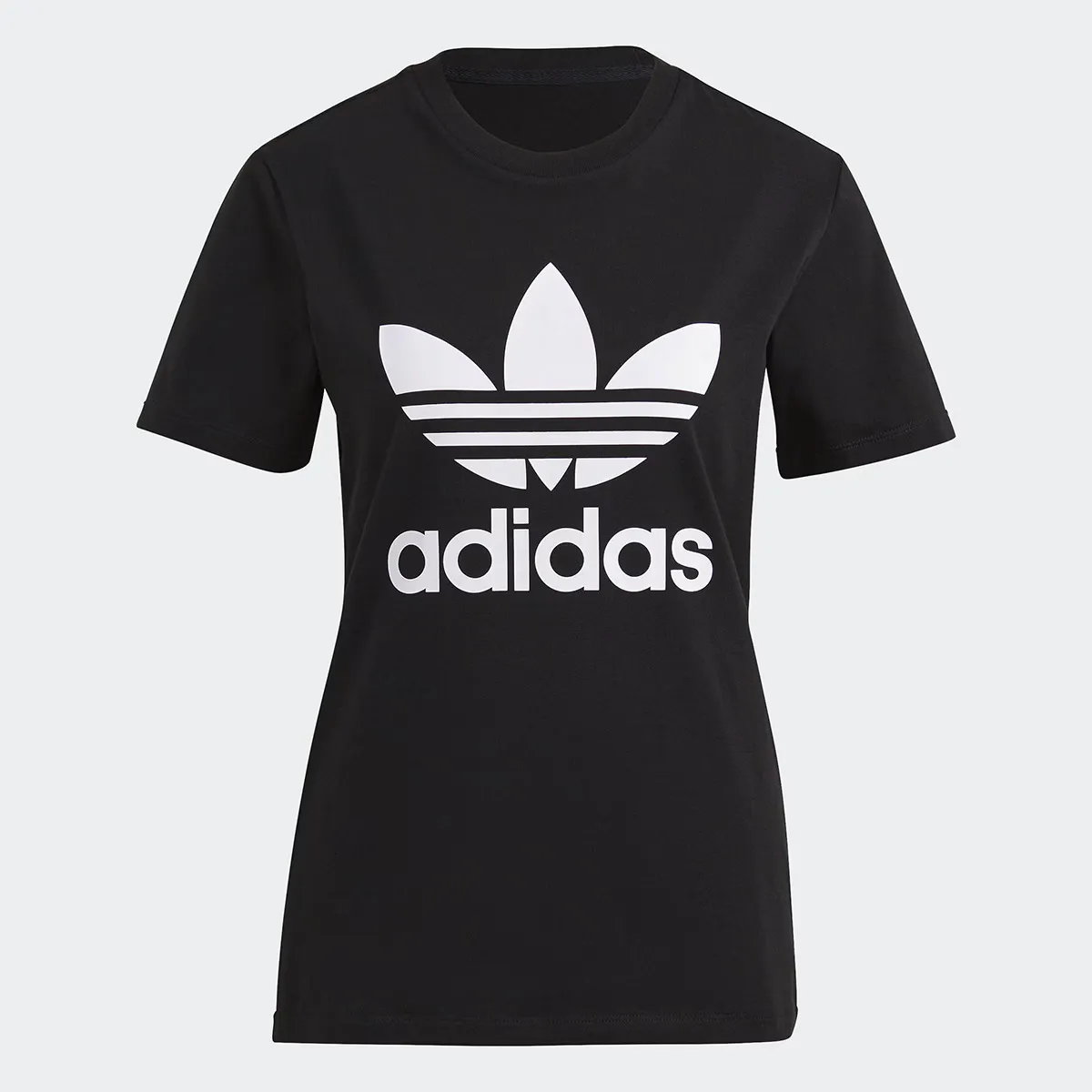 

Женская трилистник Adidas Originals футболка, чёрный
