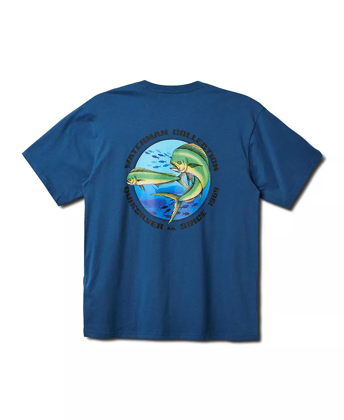 

Футболка Quiksilver Men's Baitball Quiksilver Waterman, синий