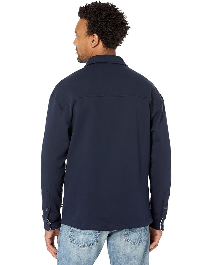 

Рубашка Nautica Fleece Button-Up Shirt, темно-синий