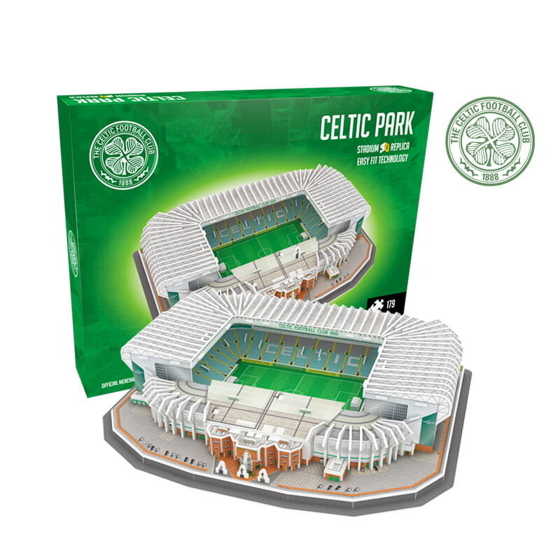 

Футбольный стадион CELTIC PARK - Celtic FC - 3D пазл 179 деталей - модель клуба HABARRI