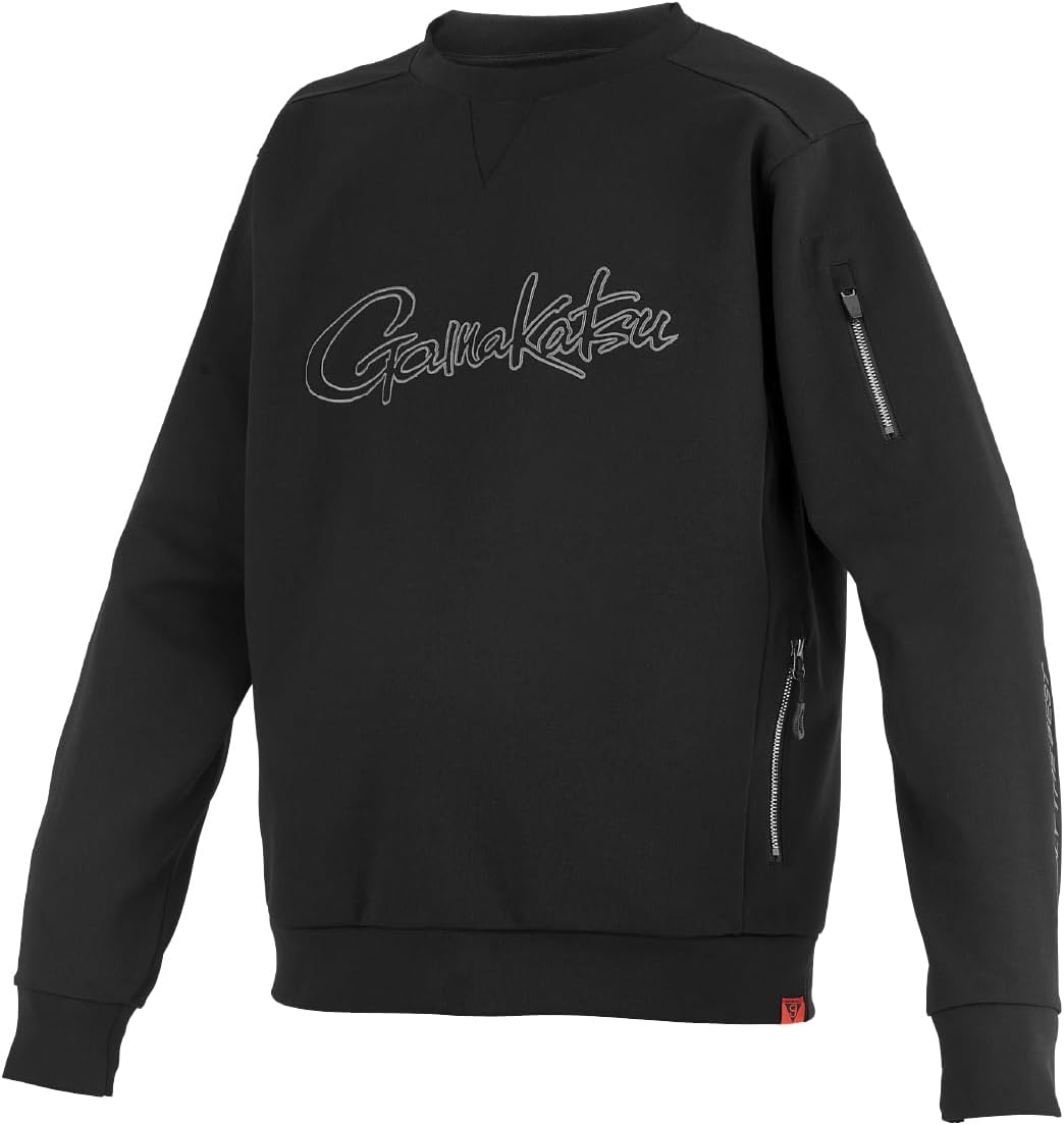 

Толстовка Gamakatsu с круглым вырезом, унисекс, для взрослых, черный