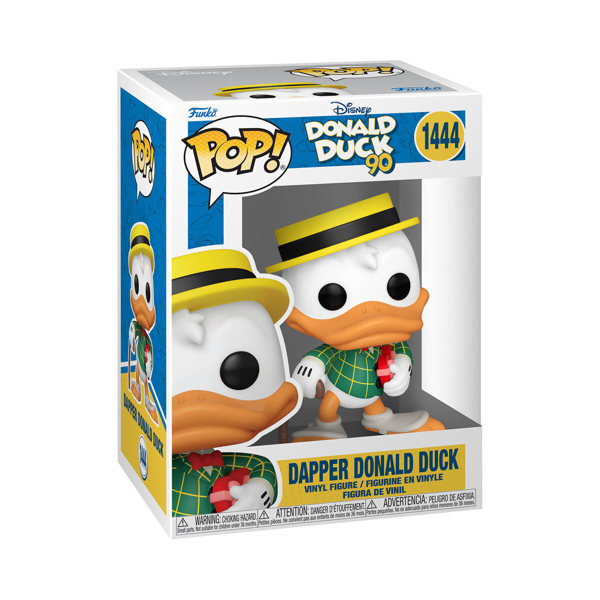 

Funko POP! Дисней, коллекционная фигурка, 90-е, Дэппер Дональд Дак, 1444 г.