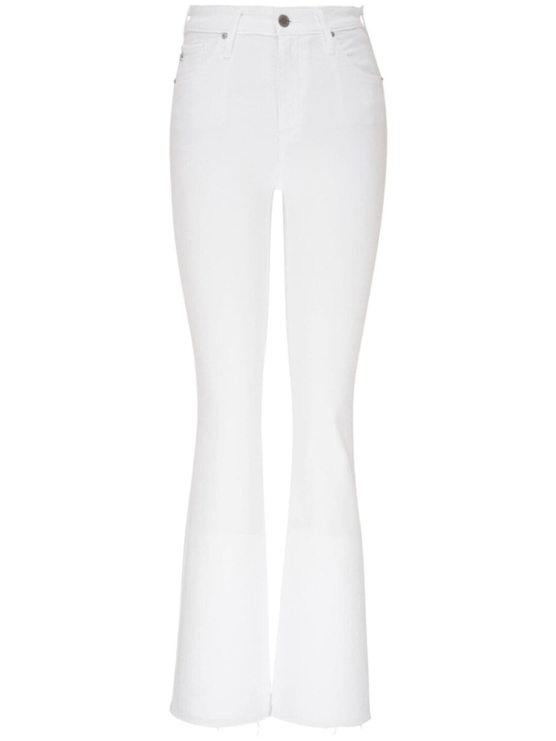 

AG Jeans джинсы bootcut Farrah с завышенной талией, белый