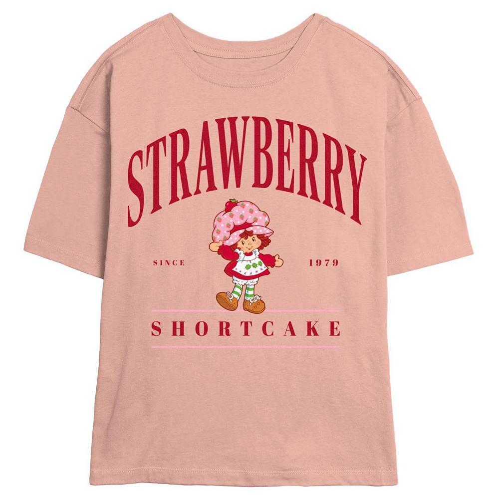 

Футболка с рисунком скиммера с 1979 года для юниоров Strawberry Shortcake Licensed Character, цвет Peach