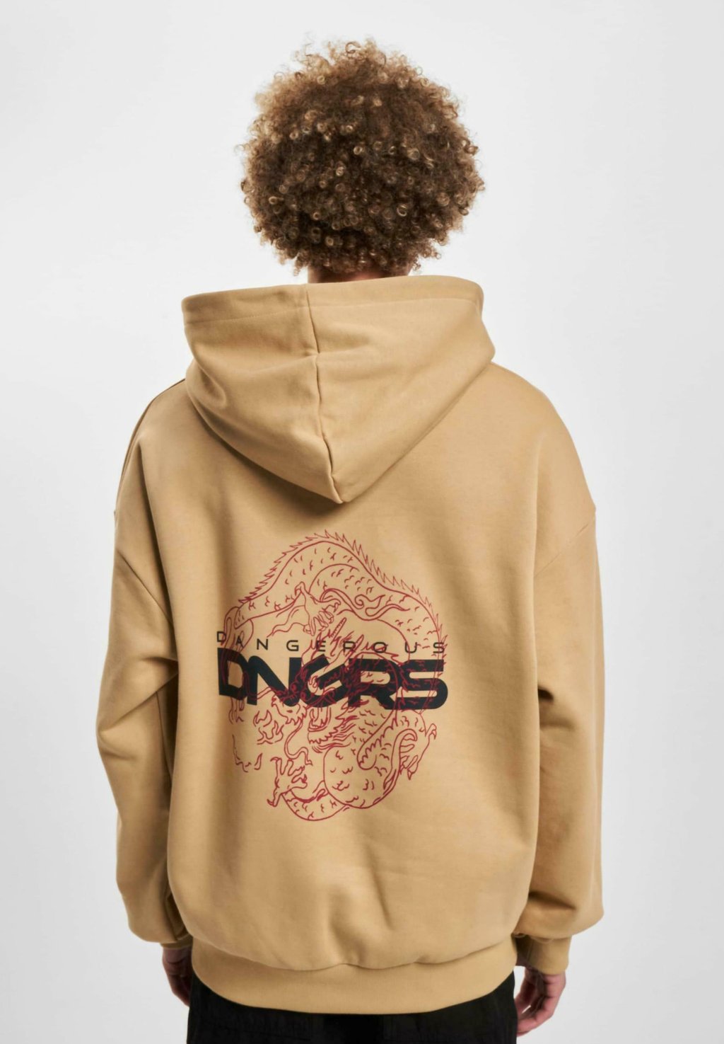 

Толстовка BRAVE - Hoodie Dangerous DNGRS, бежевый