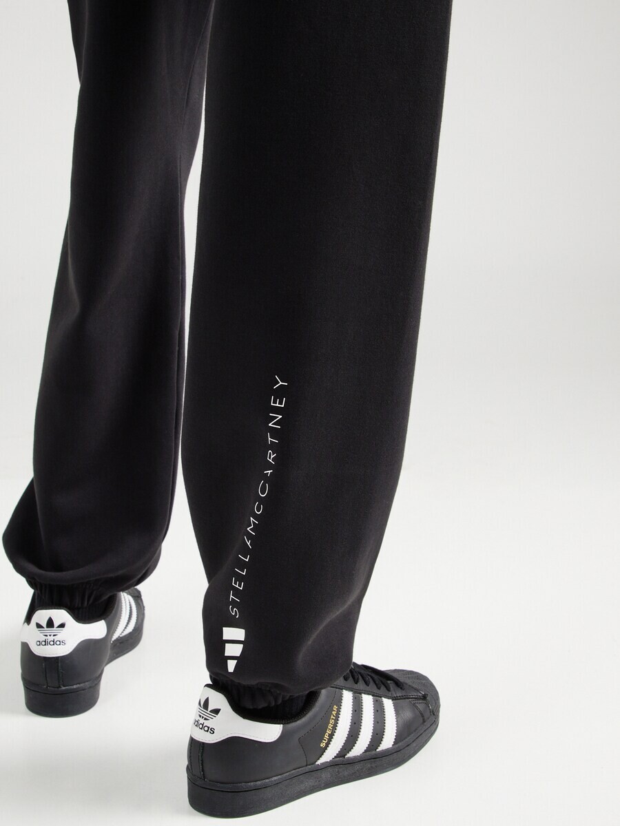 Спортивные брюки ADIDAS BY STELLA MCCARTNEY Tapered Workout Pants, черный — фото 3