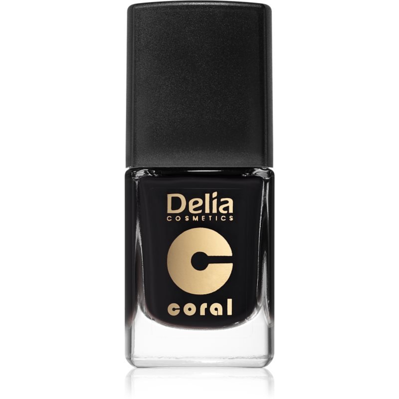 

лак для ногтей Delia Cosmetics Coral Classic, оттенок 532 Черная орхидея, 11 мл