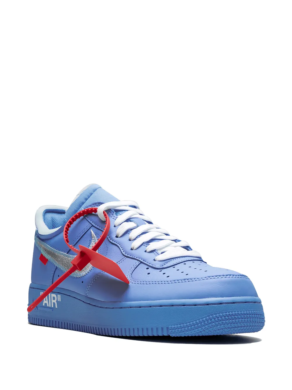 Кроссовки Air Force 1 Low MCA Nike X Off-White, синий — фото 2