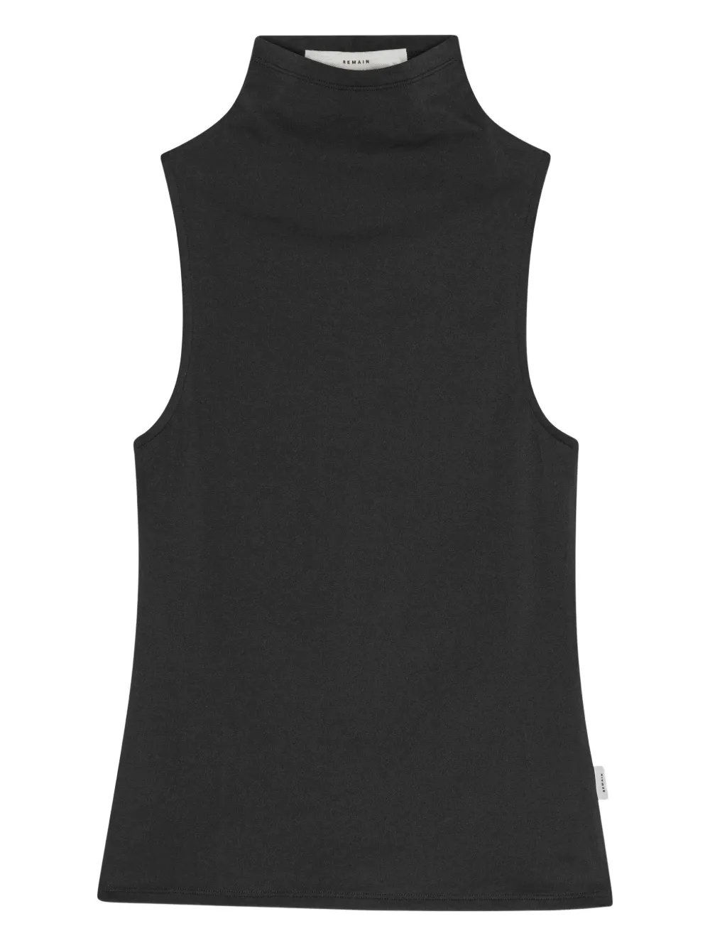 

Футболка без рукавов с высоким воротником REMAIN, черный