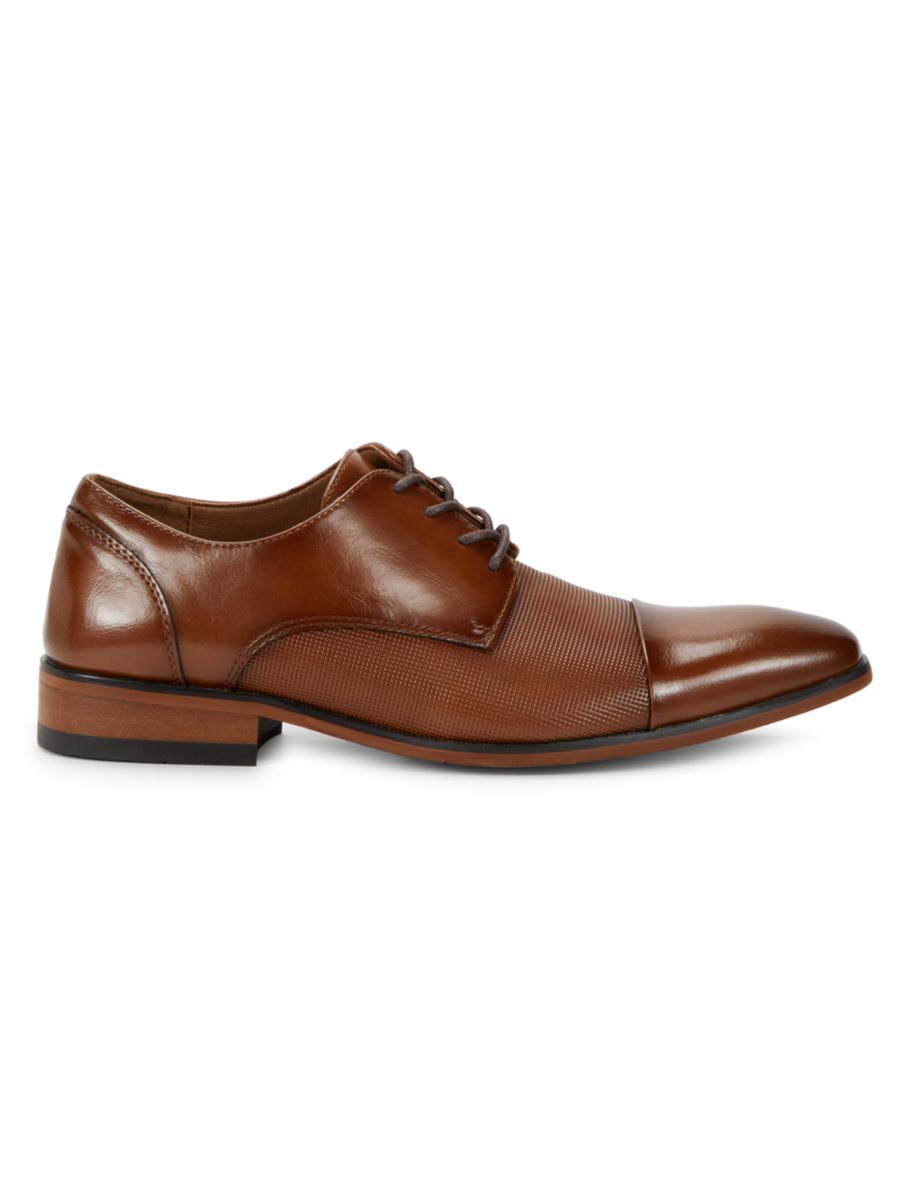 

Текстурированные туфли дерби Shelly Cap Toe Guess, коричневый