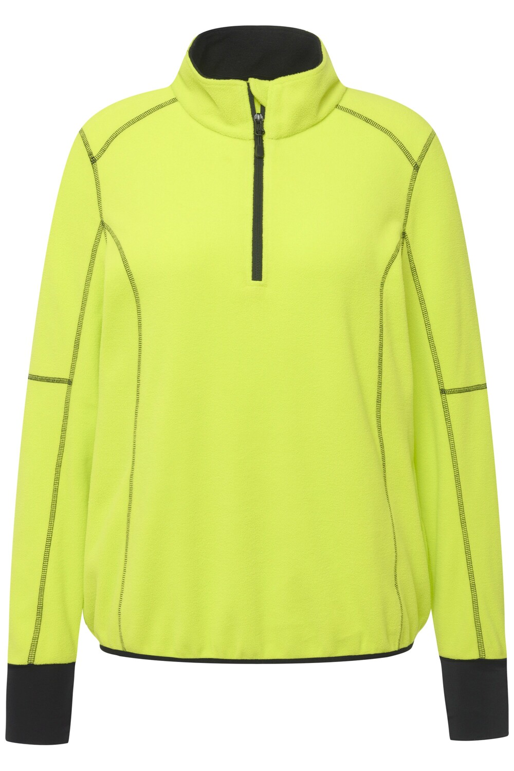 

Свитер Ulla Popken Fleece Shirt, цвет neon grün