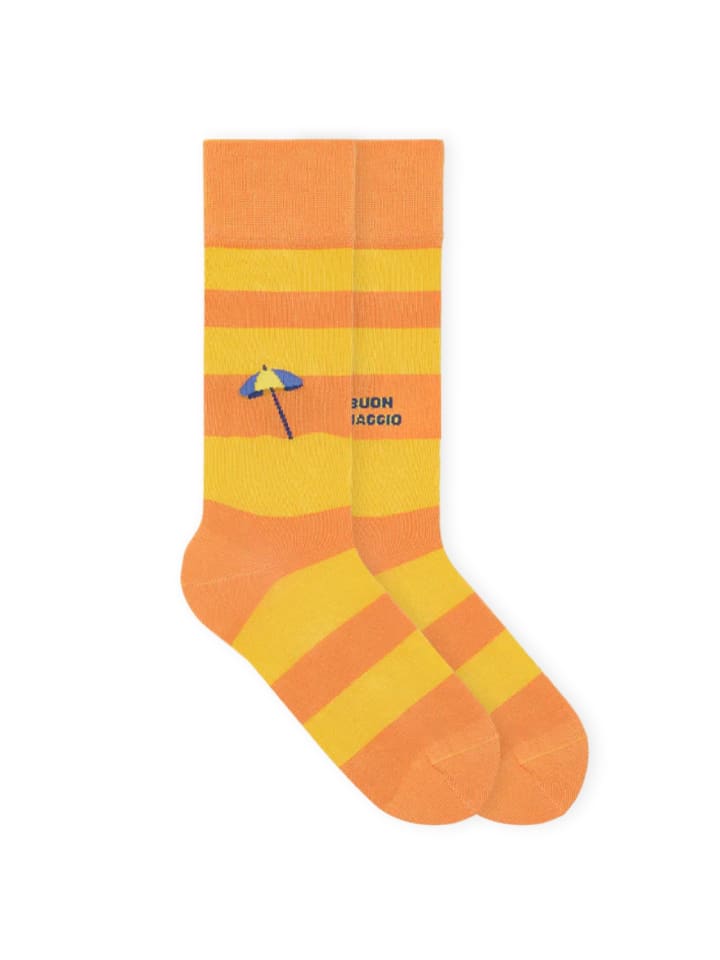 

Von Jungfeld Полосатые носки, итальянские символы на пляже