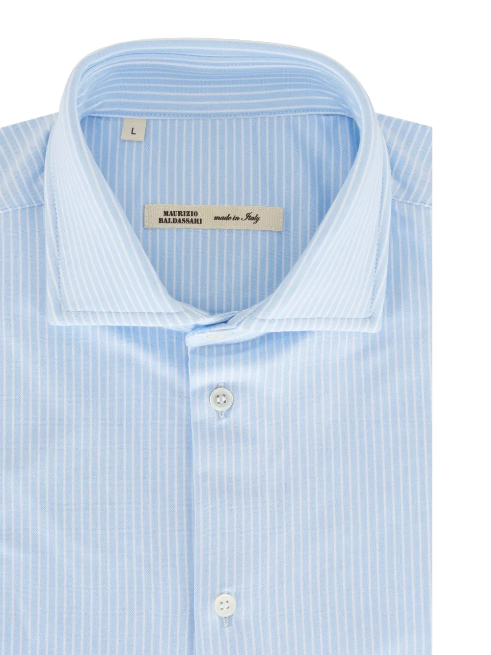 

Рубашка в полоску Maurizio Baldassari, синий