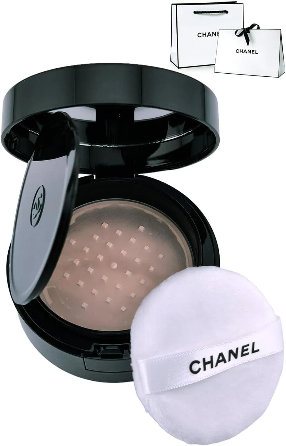 Пудра рассыпчатая Chanel Poodle Universell Rebel On The Go, оттенок medium light, 6 г