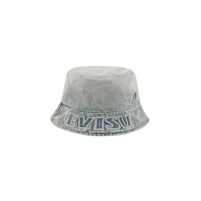 

EVISU Хлопковая панама унисекс, Denim Blue