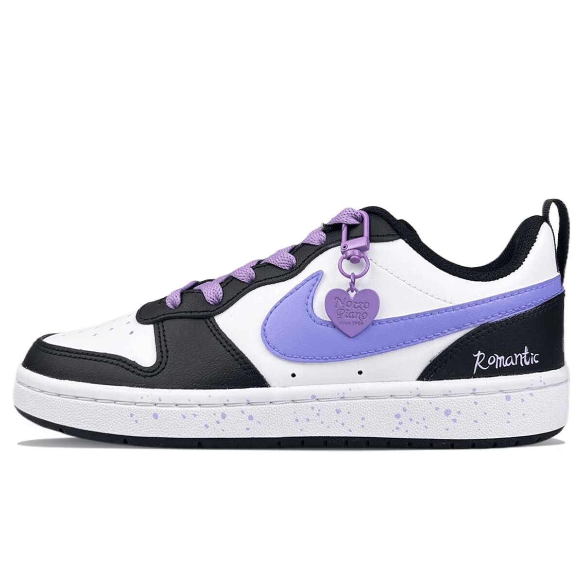 

Кроссовки Nike Court Borough Skateboard Shoes Women's Low-Top Purple, Фиолетовый, Кроссовки Nike Court Borough Skateboard Shoes Women's Low-Top Purple