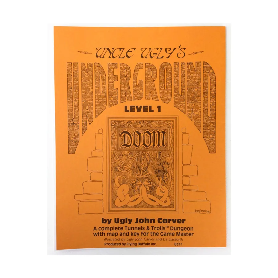 

Модуль Uncle Ugly's Underground Level #1 - Doom (4th Printing), Tunnels & Trolls - Core Rules & Assorted (1975-2007)
