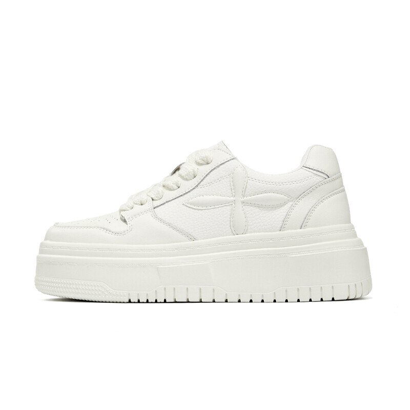 

Кроссовки BURGELY Skateboarding Shoes Women's Low-top, белый