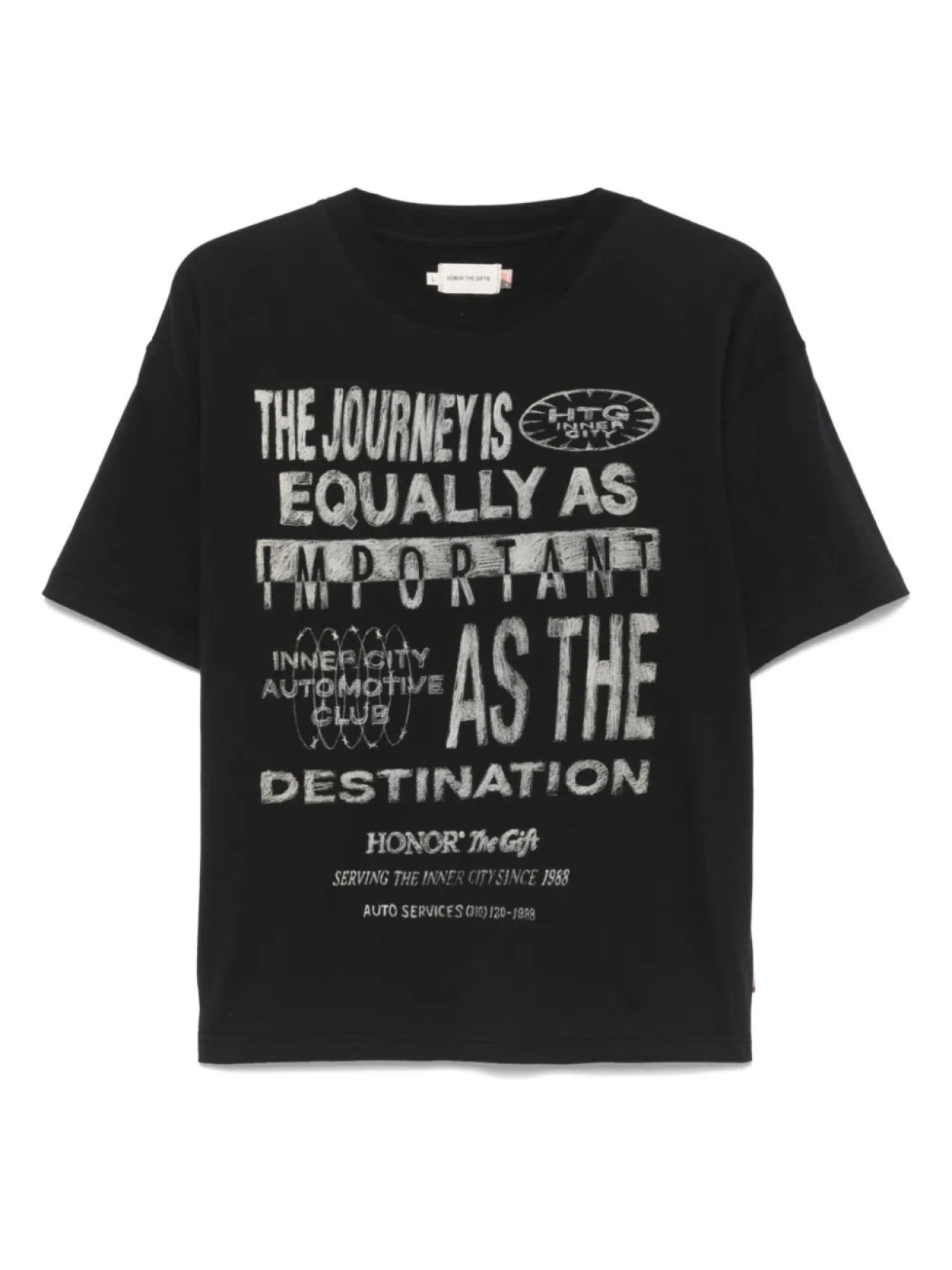 

Футболка Travelled Journey Honor The Gift, черный