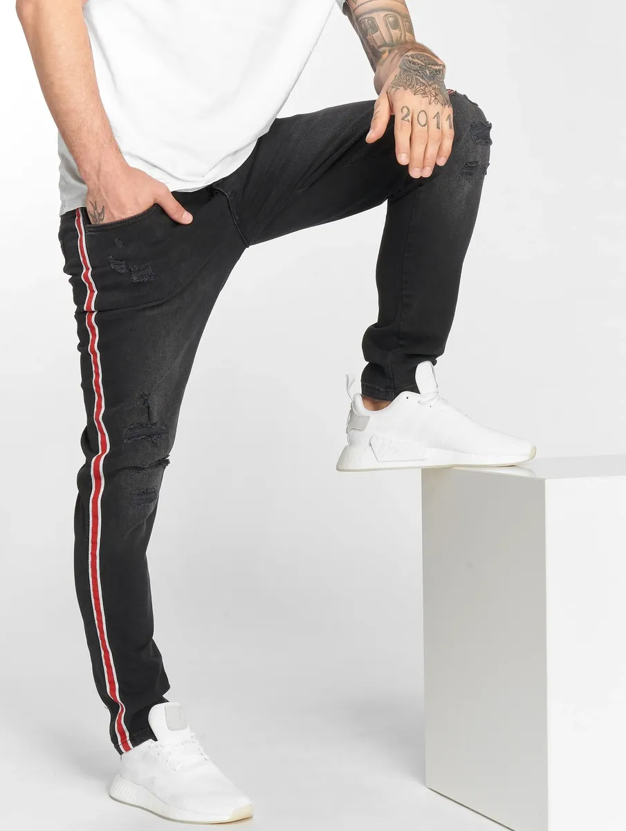 

Комфортные джинсы DEF "DEF мужские джинсы DEF t slim fit" (1 шт.), черный