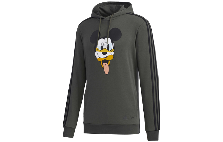 Disney X Толстовка Мужская Глубокий Землисто-Коричневый Adidas, Темный Землисто-Коричневый — фото 2