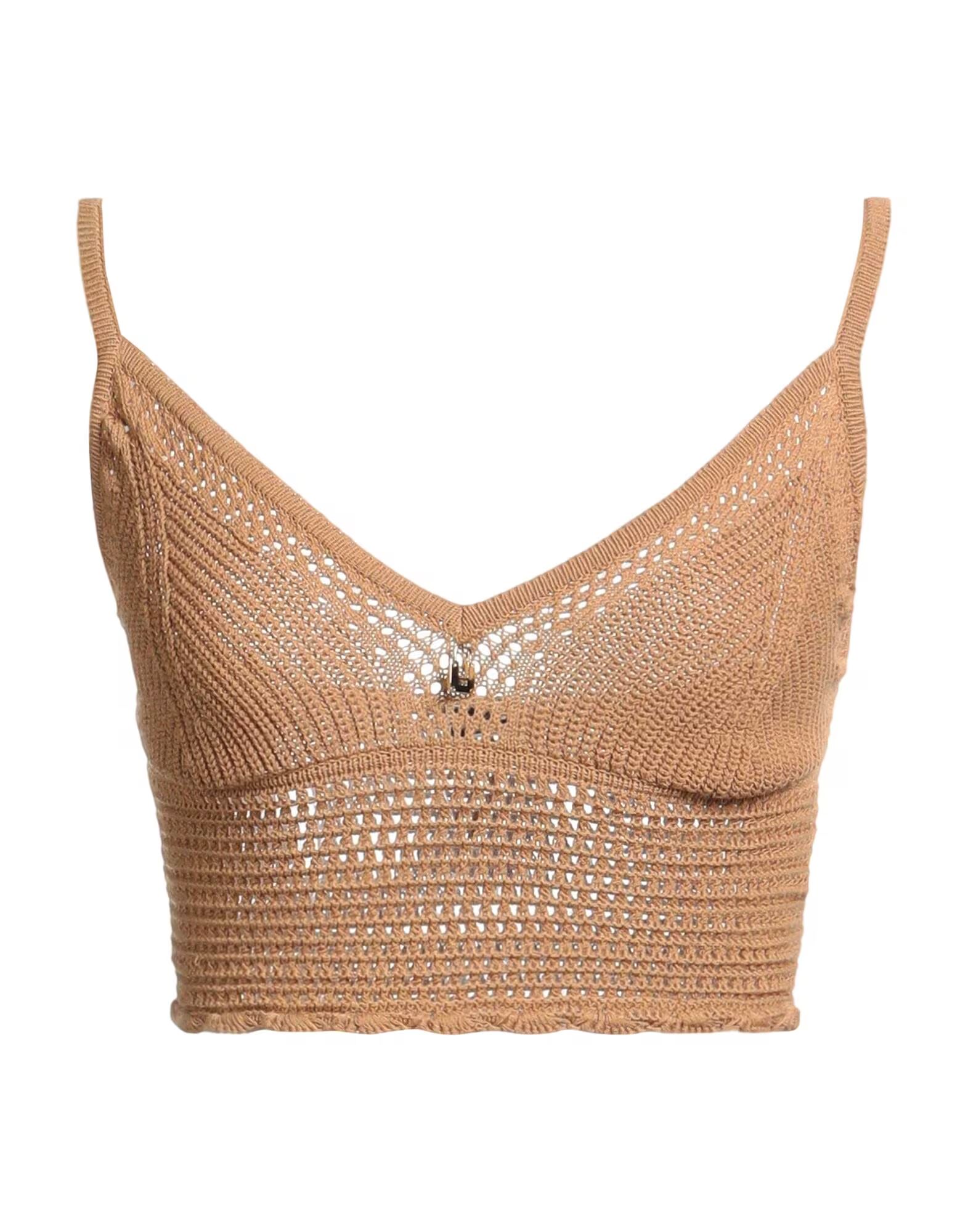 

Топ Elisabetta Franchi, коричневый