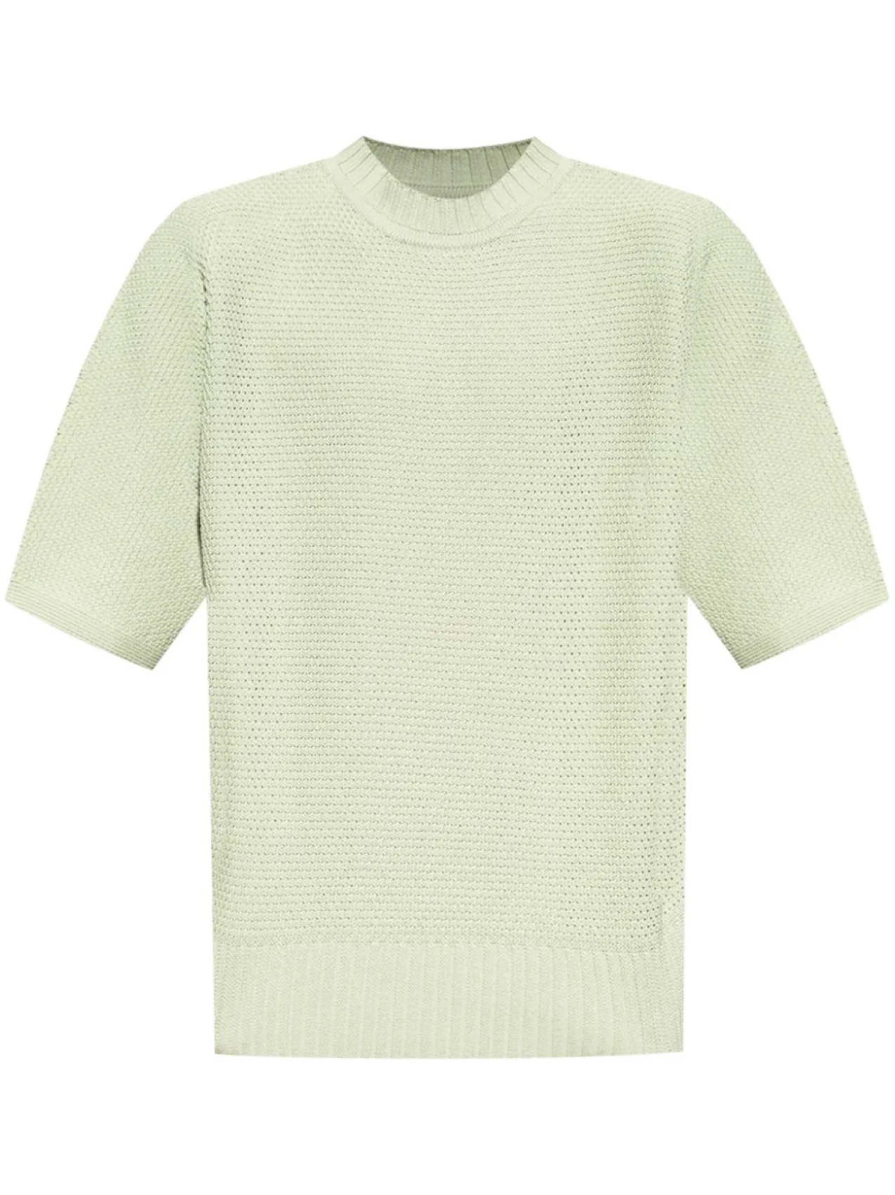 

Футболка Homme Plissé Issey Miyake с круглым вырезом, зеленый
