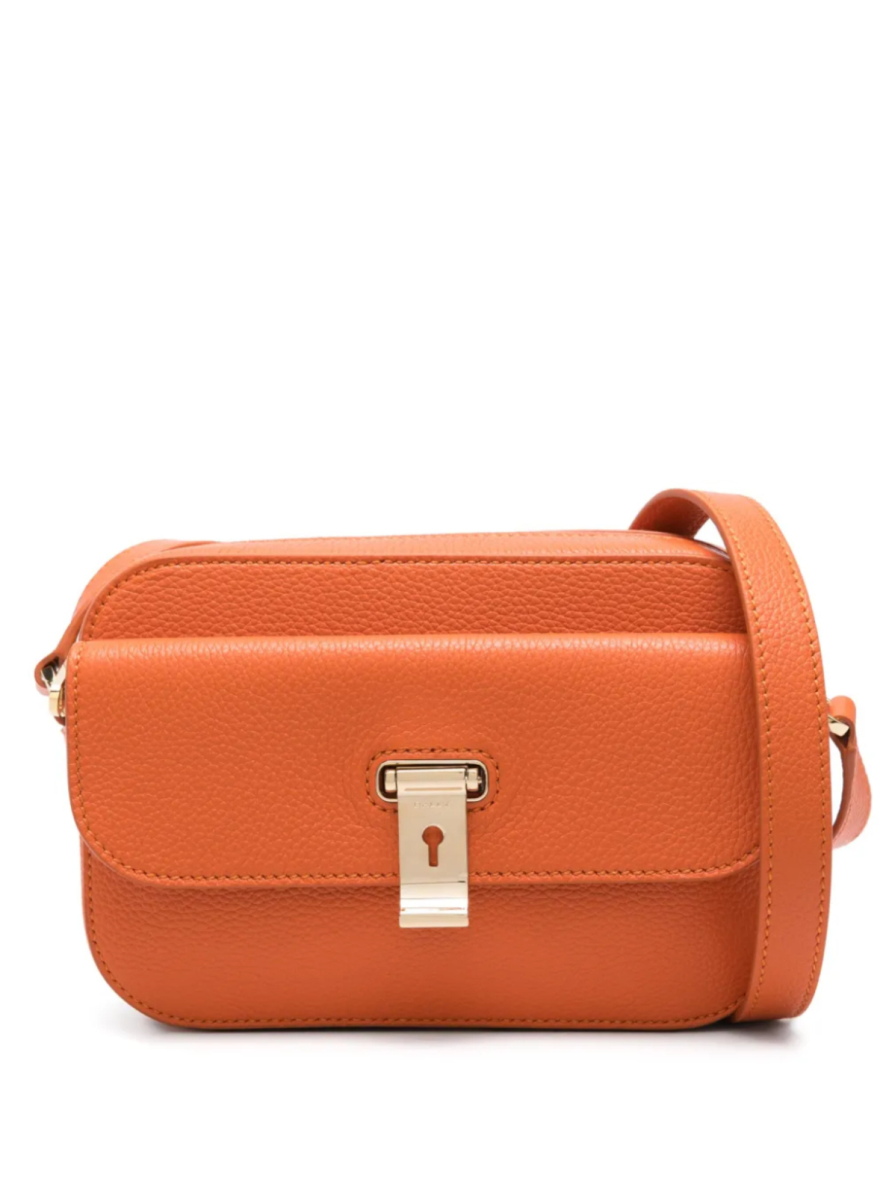 

Bally маленькая сумка через плечо Lock Me, оранжевый