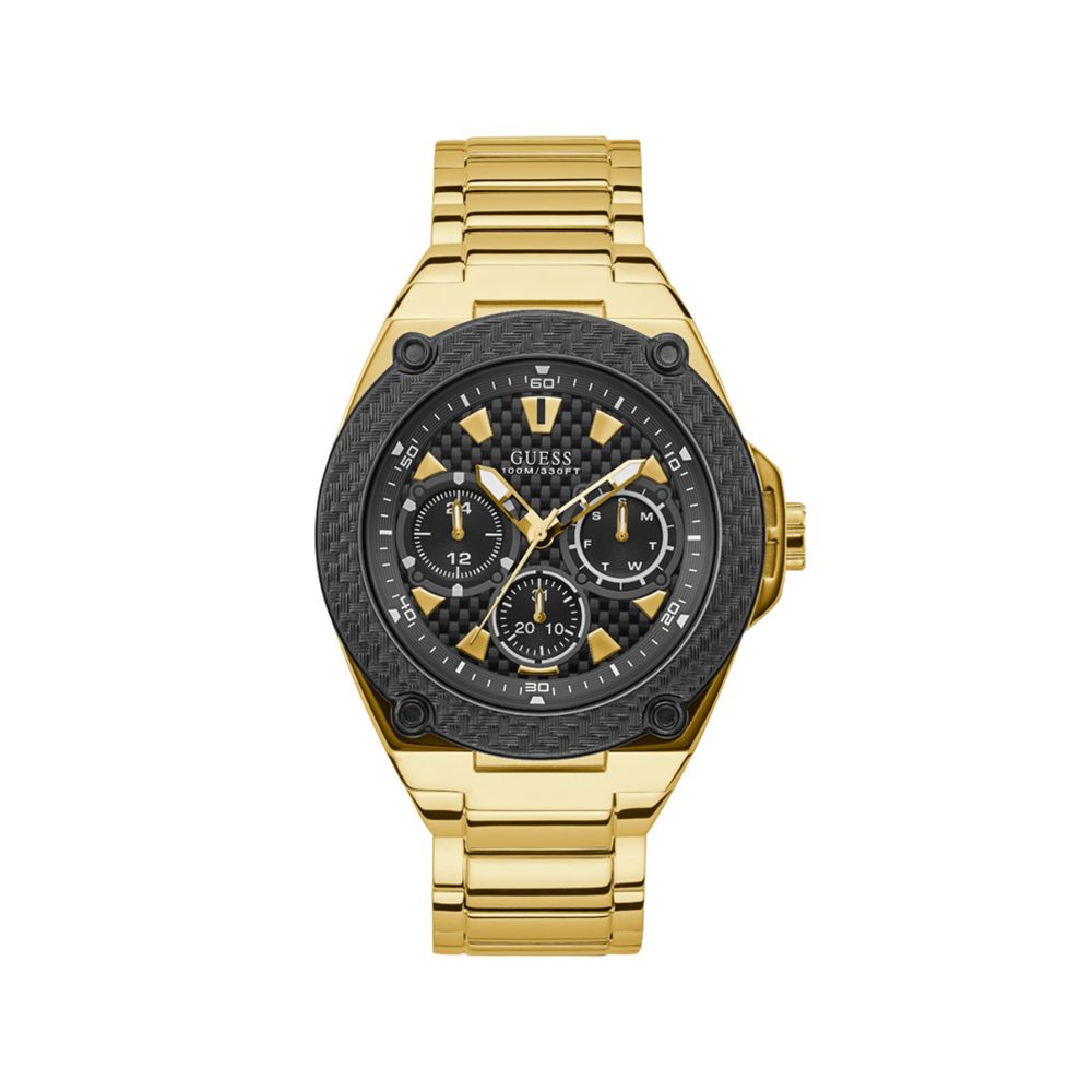 

Часы из стали и золота GUESS