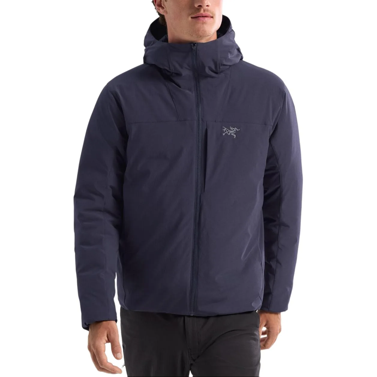 Arcteryx Куртка пуховая EPSILON мужская синяя черная — фото 4