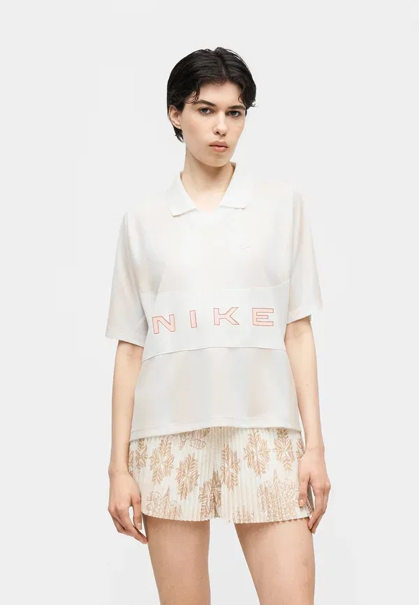Поло Nike Sportswear, мел/белый/арктический оранжевый — фото 3