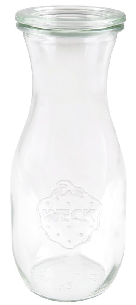 

Стеклянная бутылка Weck, бутылки для сока, стеклянная упаковка 0,5 л, 6 бутылок для соков, банки Weck