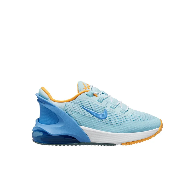 Nike Детские кроссовки для бега Air Max 270 Abrasion Resistant Low top, синие, возраст 3-7 лет — фото 3