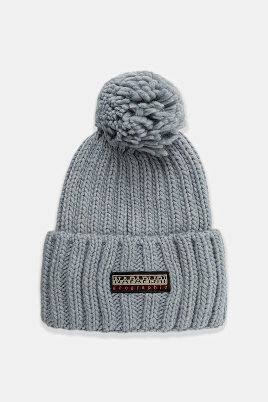 

Шерстяная шапка fea 2 Napapijri, серый