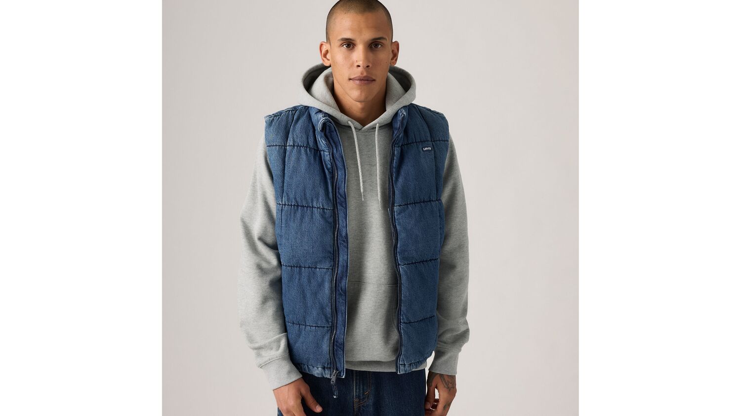 

Жилет-пуховик Piedmont Levi's, Morningside - Medium Wash