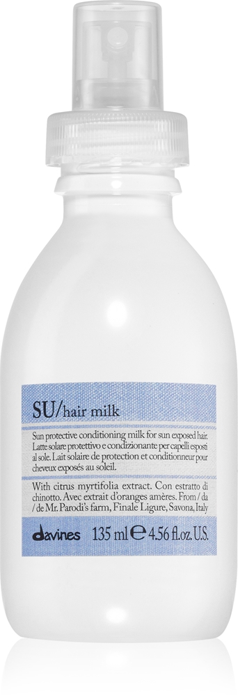 

Su hair milk несмываемый лосьон для всех типов волос Davines, 135 мл