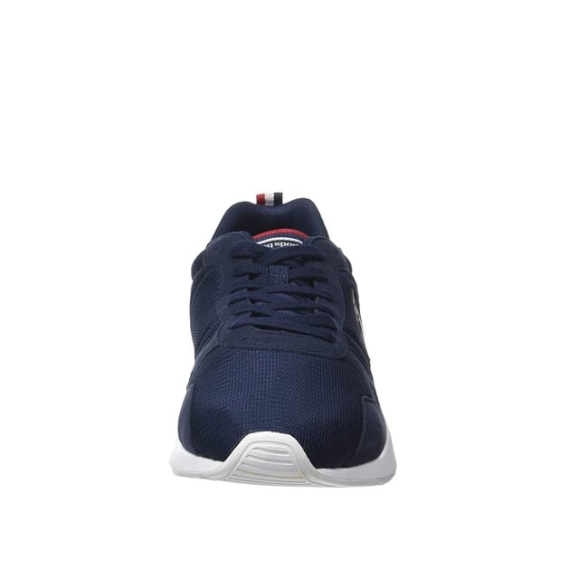 Мужские темно-синие кроссовки с сеткой Lcs R600 Le Coq Sportif, синий — фото 2