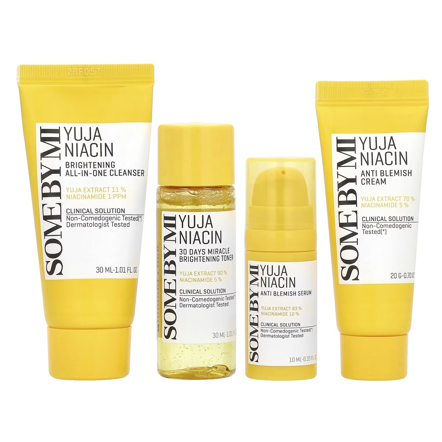 

SOME BY MI Yuja Niacin Anti Blemish Starter Kit Edition, набор из 4 предметов