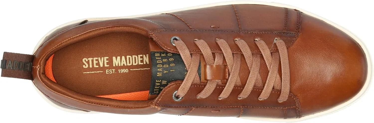 Мужские кроссовки Steve Madden Nickai, Tan Leather — фото 4