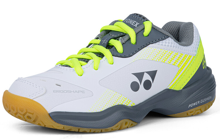 65 Z 3 Детские кроссовки детские низкие серые/зеленые Yonex — фото 3