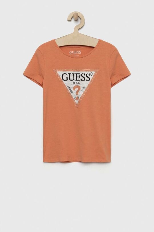 

Детская футболка Guess, оранжевый