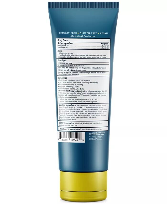 Крем для лица SPF OARS + ALPS Антивозрастной увлажняющий на каждый день — фото 2